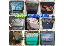 Tasche Two Bag Tilla - Freebook von BlauBunt